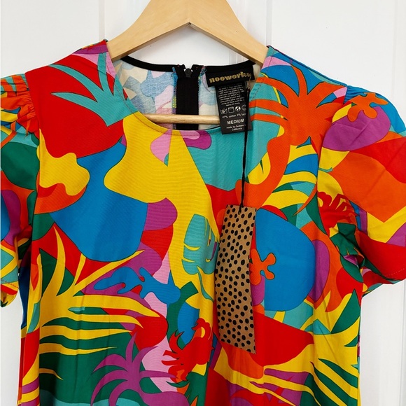 NOOWORKS Molly Tropico Dress Medium NWT - Picture 5 of 8